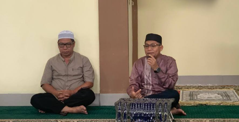 imtaq di Masjid At-Taqwa RS Mutiara Sukma di isi oleh ustadz M. Anugrah Arifin, M.Pd.I (Ketua Pimpinan Daerah Muhamadiyah Kota Mataram)